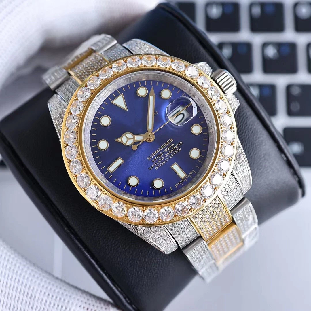 3A Upscale Automatic Top Designer Diamond Dial Brand Automatic Watch Fashion Mechanical Watch 904 Gift Table