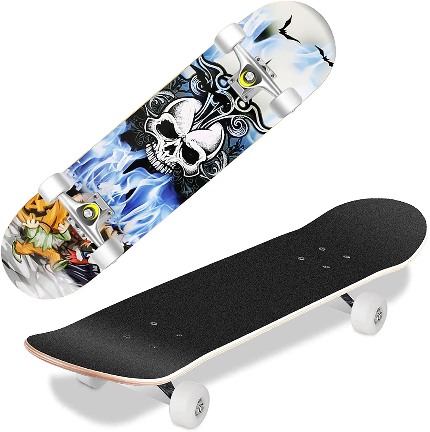 3108 331 بوصة 4 عجلات خشبية Maple Street Mini Skateboard