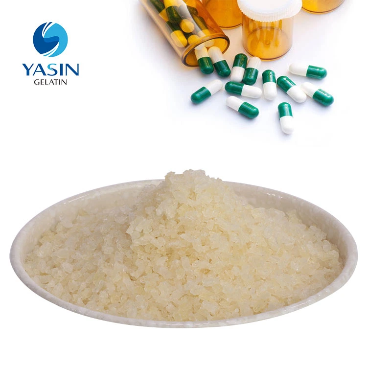 Bulk Halal Animal Bovine Medical Grade Gelatin Powder for Capsules