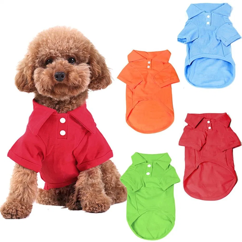 Bequeme Sommer atmungsaktive Outfit Bekleidung Hunde Shirts für Welpen Hund