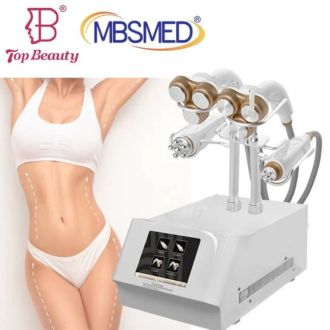 5 in 1 Ultrasonic Cavitation Vacuum RF Body Slimming Skin Lifting Beauty Machine 80K