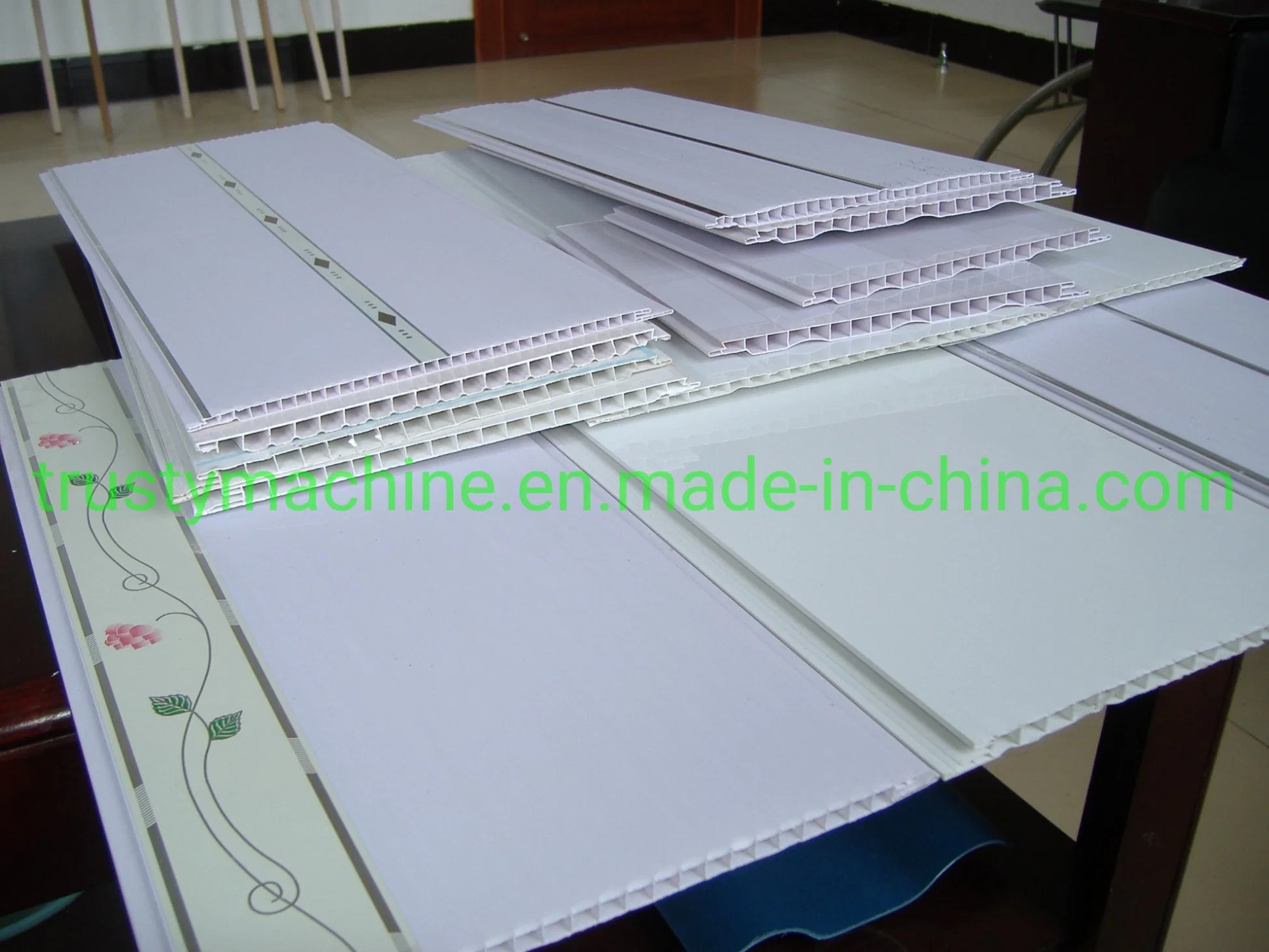 Plastic PVC/ UPVC/ WPC Window Door Frames Ceiling Wall Skirting Profile Extruder Extrusion Line Machine