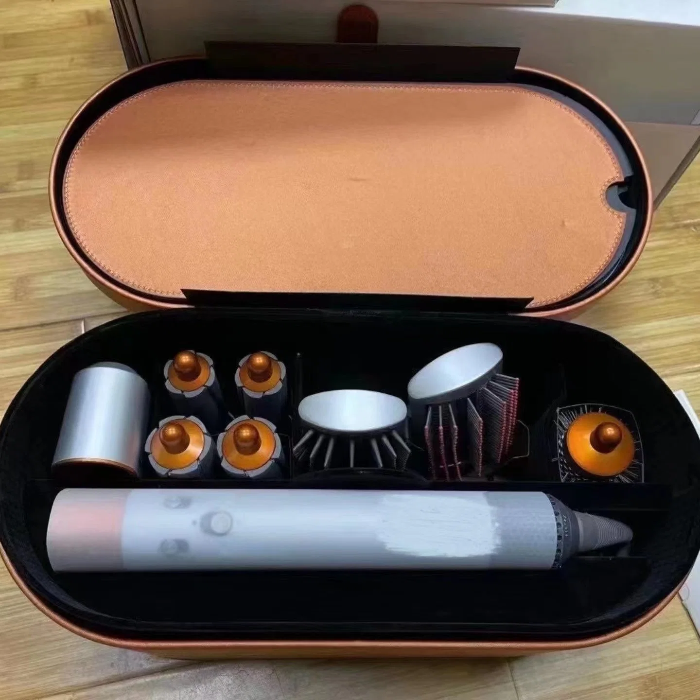 High quality/High cost performance  Hot Selling Salon Dy 8-in-1 Pack Multi Style Set, Equipped with Dy Curler, Extended HS05 Leather Case, Same Style as Hair Salon