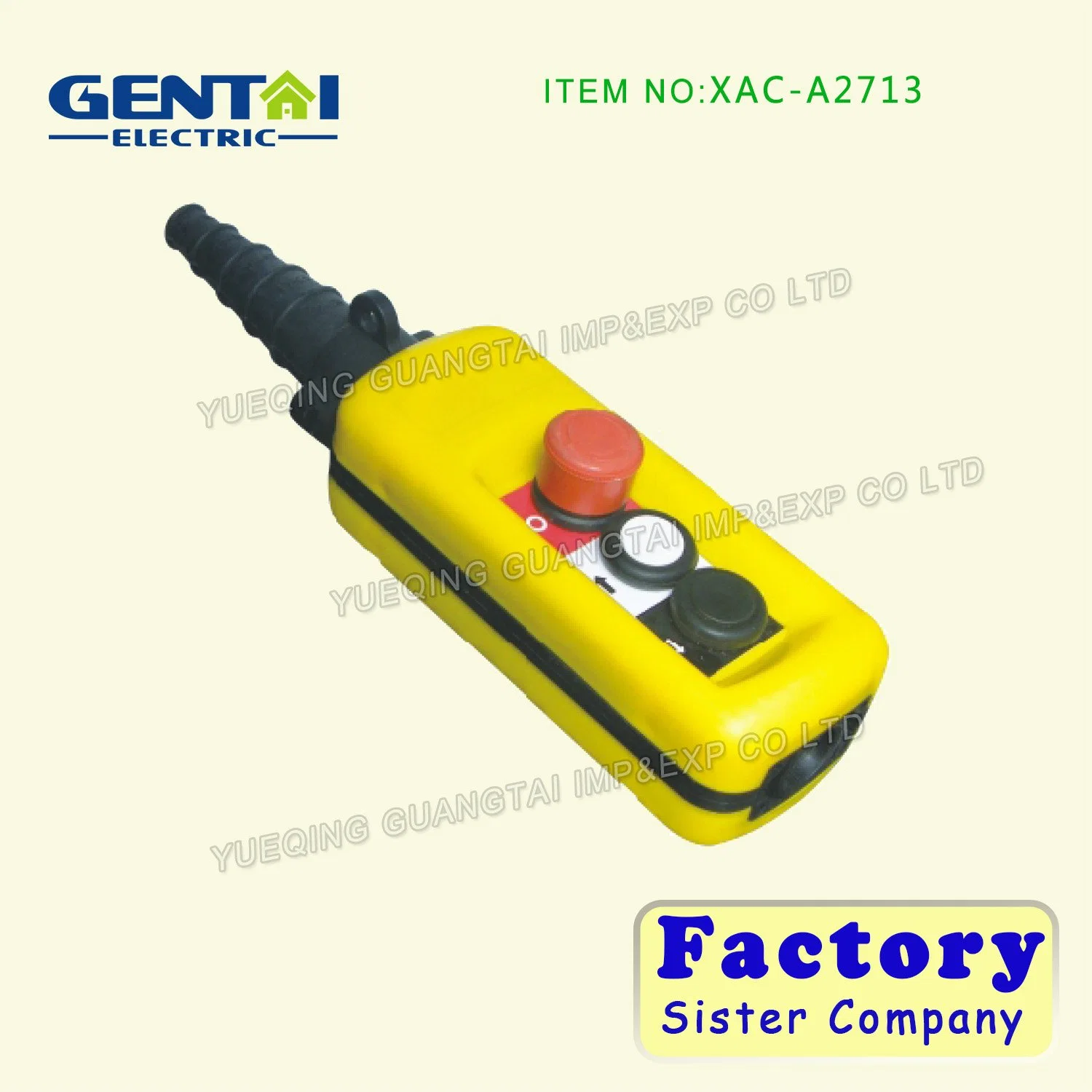 Water-Proof Lifting Button Control Switch Control Stations