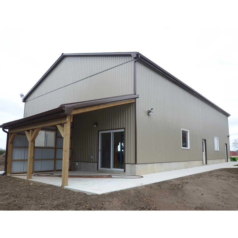 Steel Structure Building Prefabricated Hall Workshop Office Hotel Warehouse