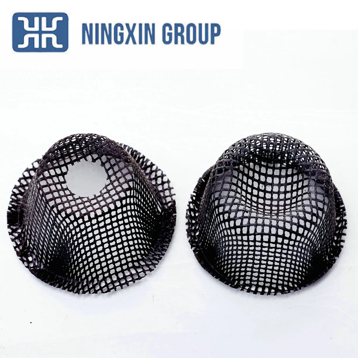 Foundry Fiberglass Filter Mesh Netting Hat Molten Aluminum Filter Industry Use