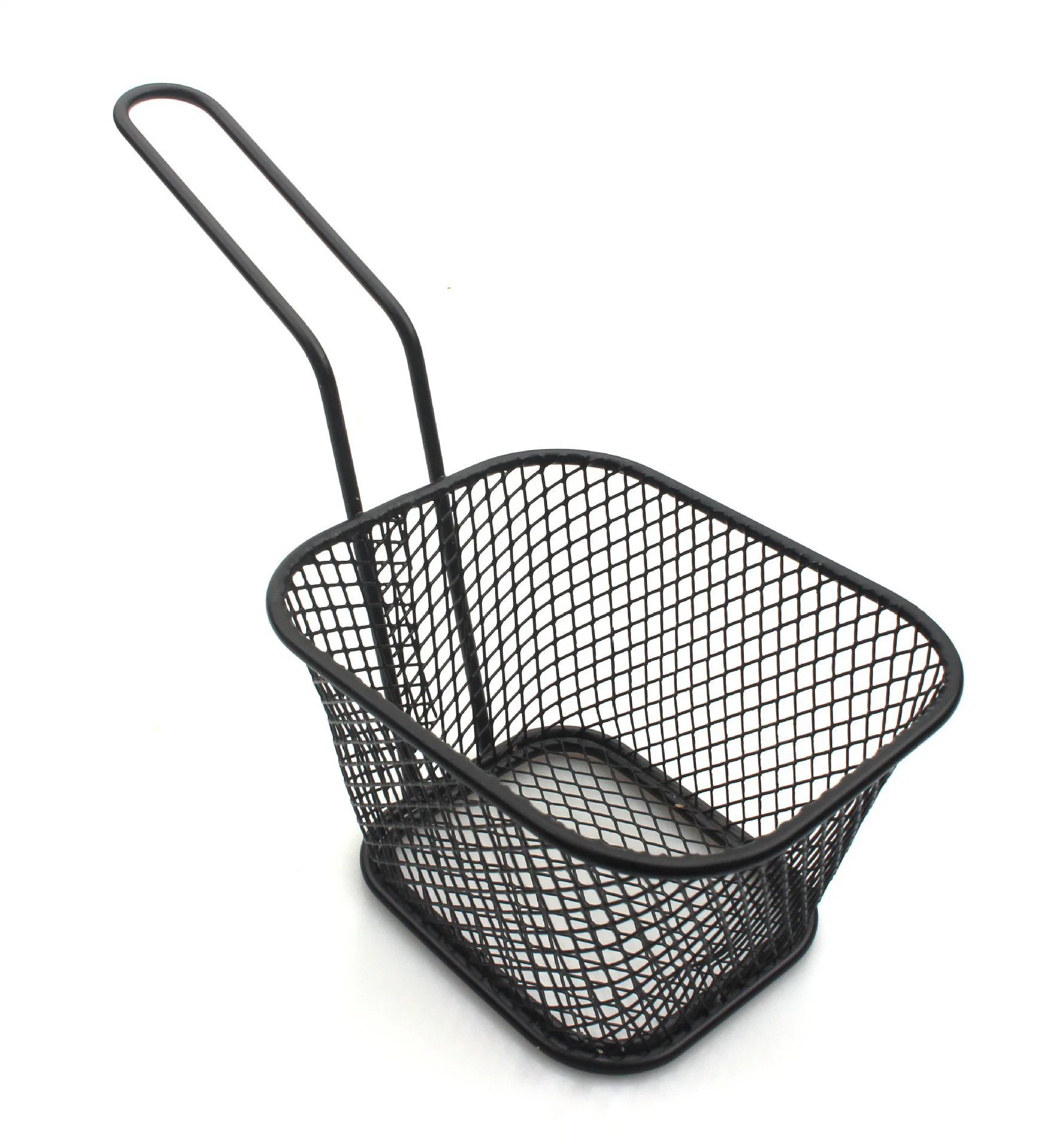 Stainless Steel Deep Fry Basket Food Presentation Strainer Potato Mesh French Chip Cooking Tool Bl15881