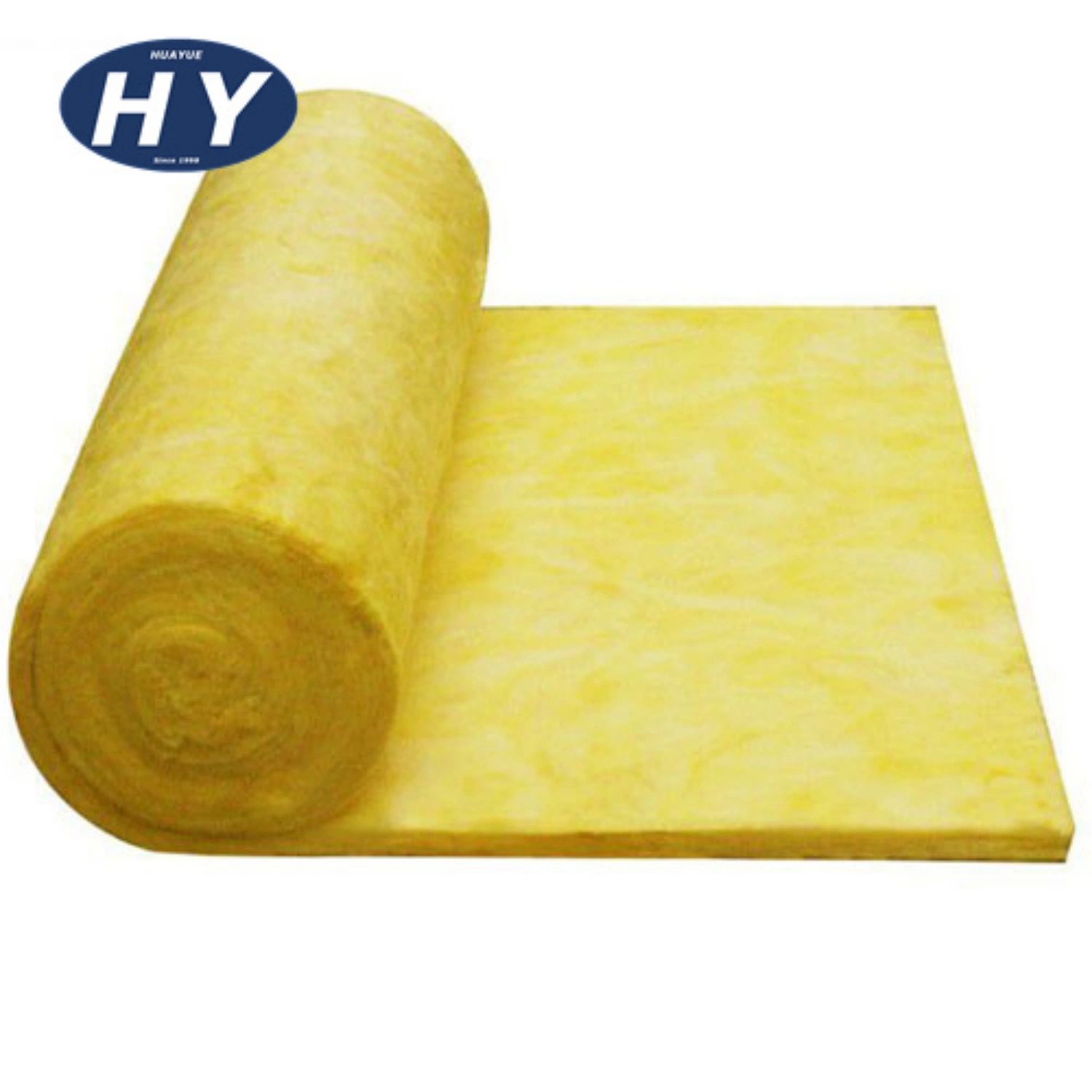 55mm Thick Fiberglass Glass Wool Insulation for Building Roof Heat Prevention