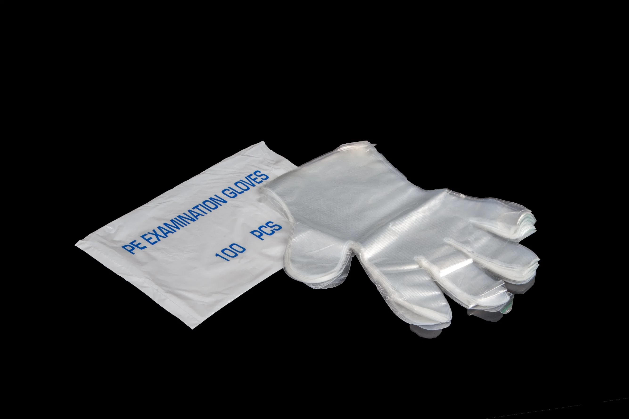 Disposable Plastic Vinyl Examination Hand PE Gloves HDPE/LDPE/CPE/TPE/EVA