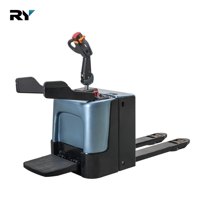 24V 210ah New Royal Semi Electric Pallet Jack Carry Truck