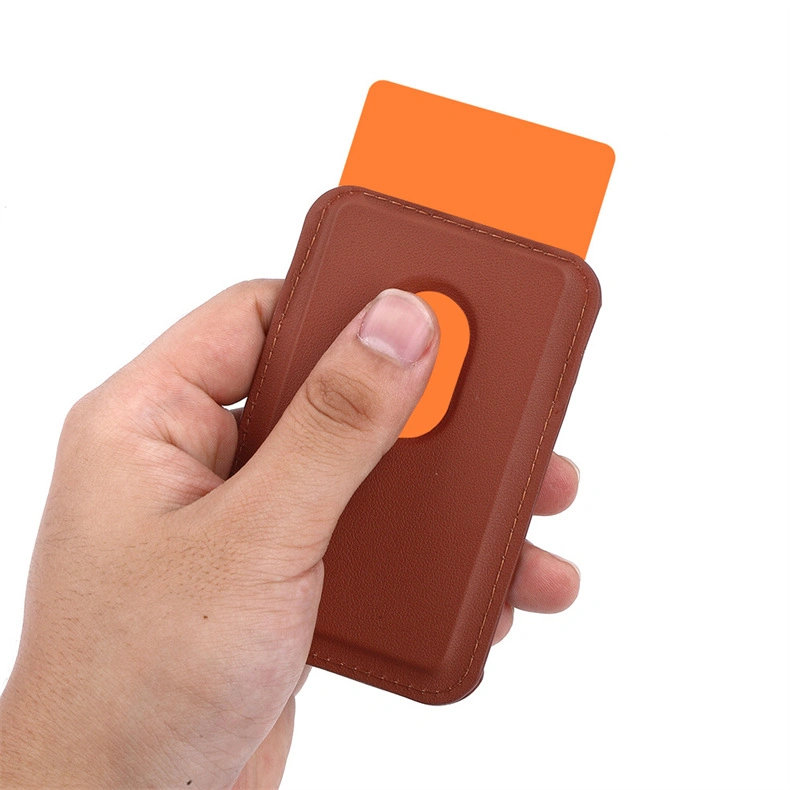 Porte-cartes et support de téléphone détachables et rotatifs Magsafe Wallet