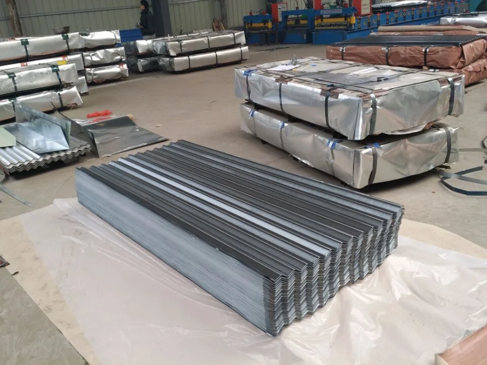 Cheap Galvalume Steel Corrugated Roofing Sheet, 0.5mm Thick Galvanized Roofing Sheet, Corrugated Roof Tile