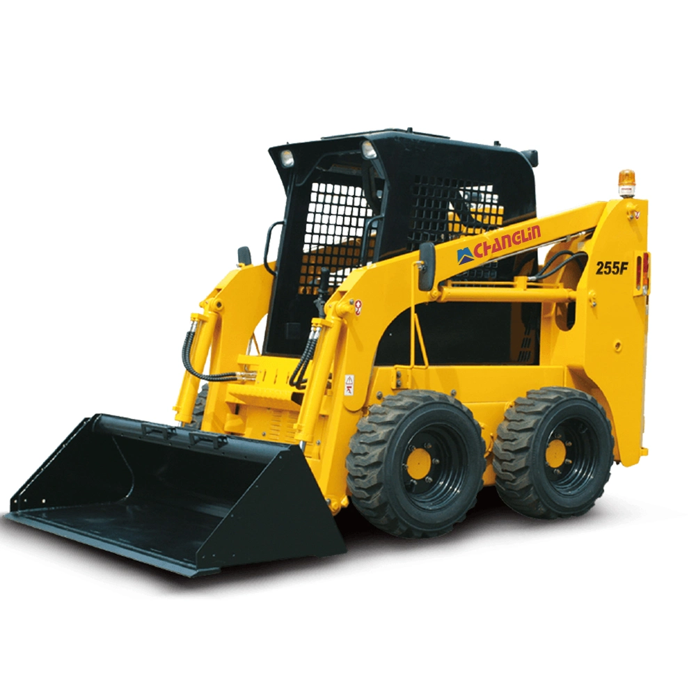 Wheeled Small Changlin China Wheel Jcb 3cx Telescopic Skid Steer Mini Loader 255f