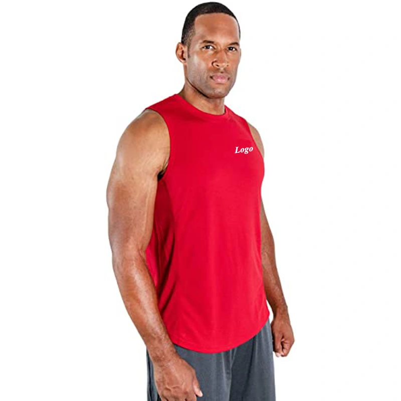 Men's Muscle Shirts Sleeveless Dri Fit Gym Workout Tank Top