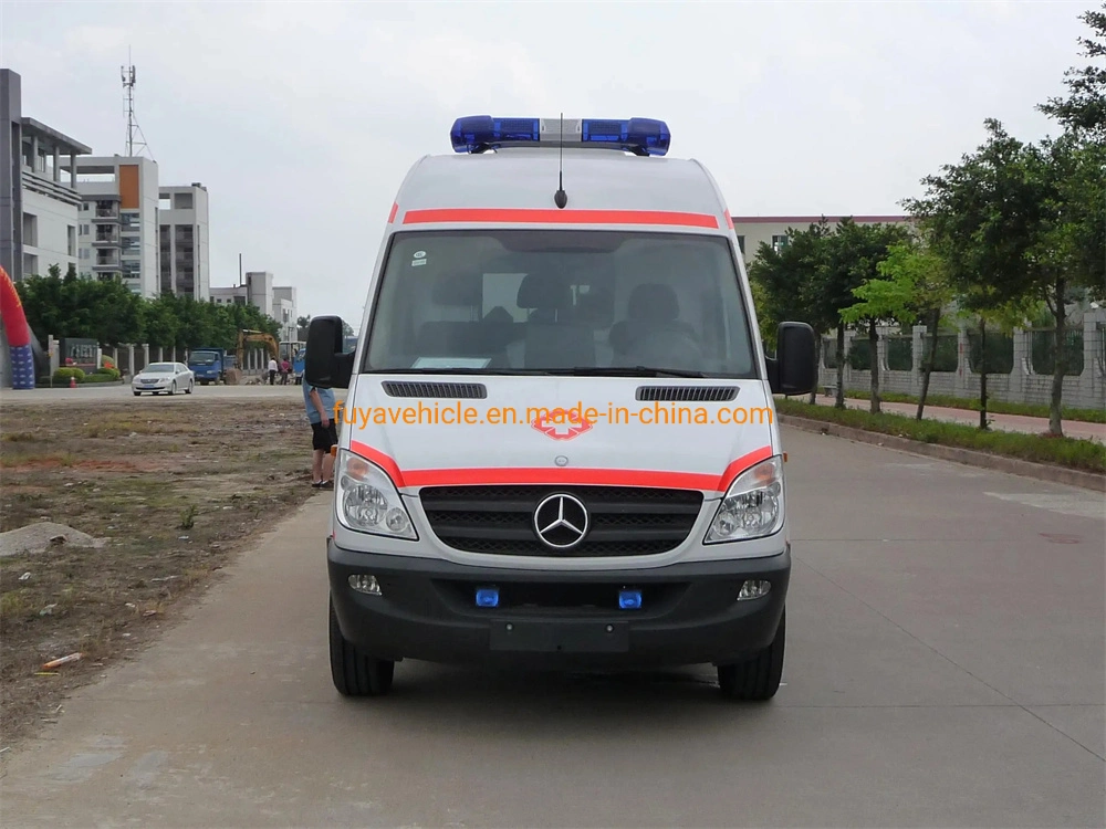 4X4 off-Road Mobile Negative Pressure Mercedes Benz Ambulance Vehicle