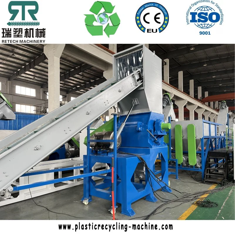 Plastic PP PE LDPE LLDPE Film Woven Bag Turn-Key Recycling Washing Pelletizing Line Plant Solution