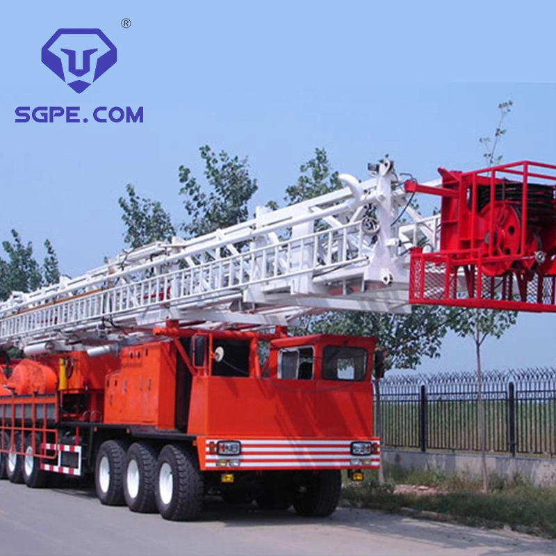 Rg Oilfield Drilling Rig New Integrated Automatic Truck-Mounted Type Workover Rig