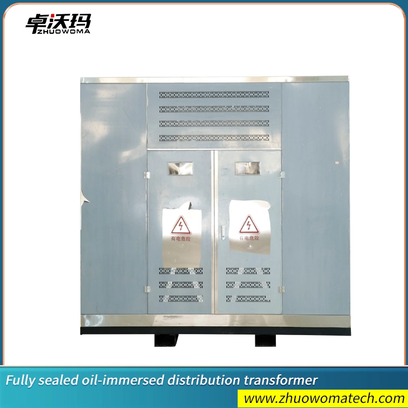 S11-M-30~2500kVA Oil Transformer Three-Phase Three-Dimensional Coil Core Oil &ndash; Immersed Transformer Power Distribution Cabinet