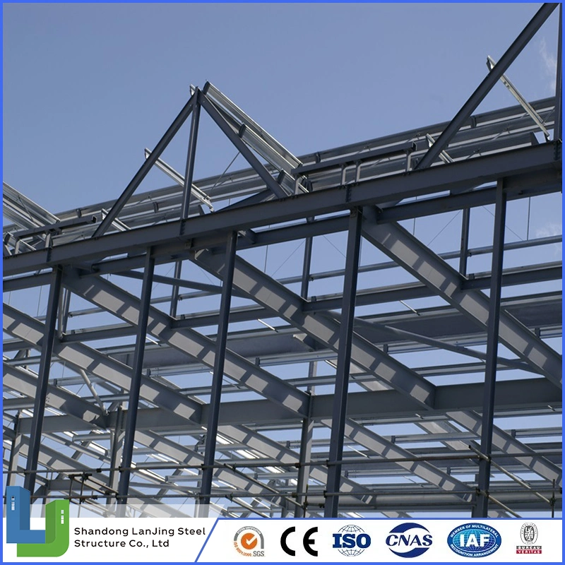 Prefab Light Steel Structure Prefabriacted Warehouse Workshop Building with CE Approved Certification