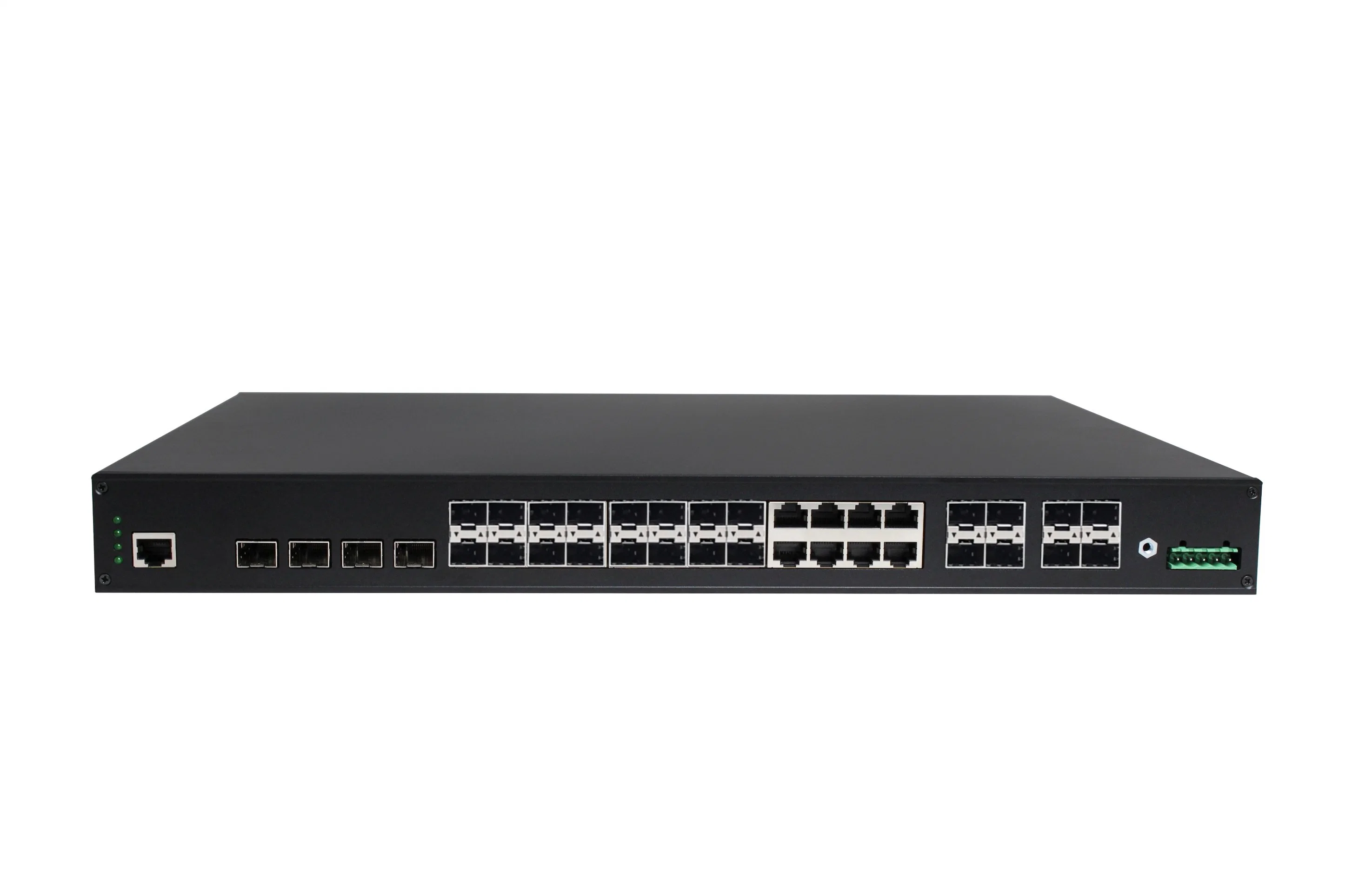 A camada 3 gerenciado de 28 portas 10/100/1000m&amp;10g Industrial Switch POE