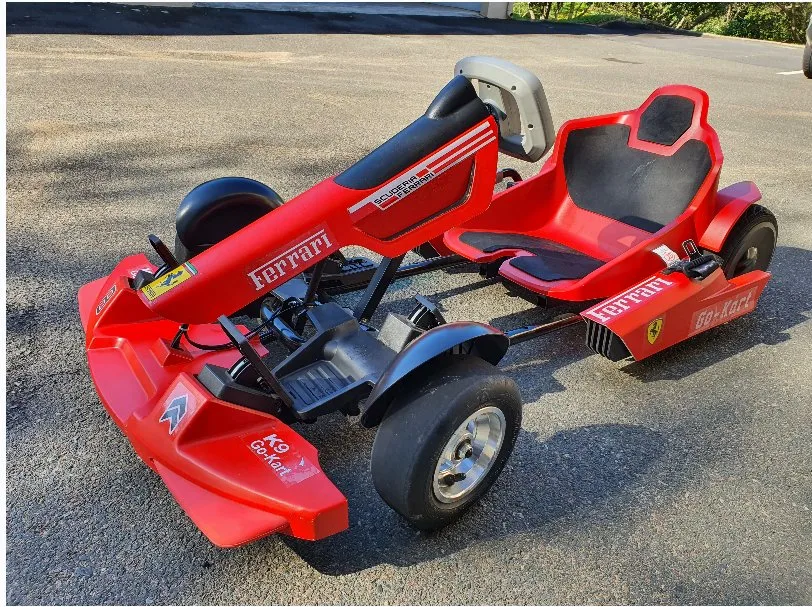 K9-1 Atacado Multi-função Karting 1 Seat Electric Go Kart para Adultos 4 rodas Drift Racing DIY Go Karting Carts