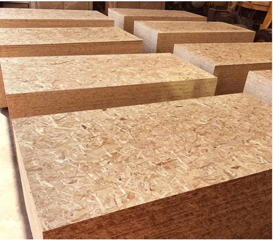 Environmentally Friendly and Healthy Mdi Glue B1 Grade Flame Retardant 2440*1220*9/12/15/18/20mm Pine OSB Furniture Board