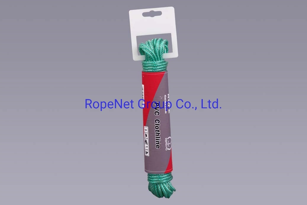 PVC Clothes Line with Twist Rope Core