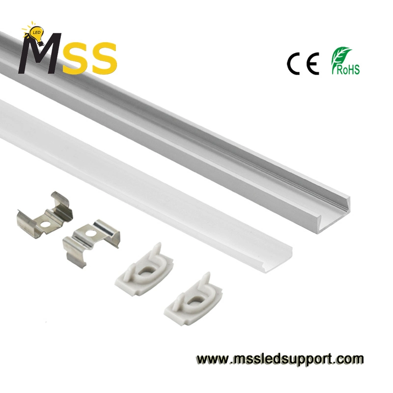 1506 Renovation Works Custom Black Anodized Aluminum Tubing Aluminum Profile Extrusion for LED Linear Light