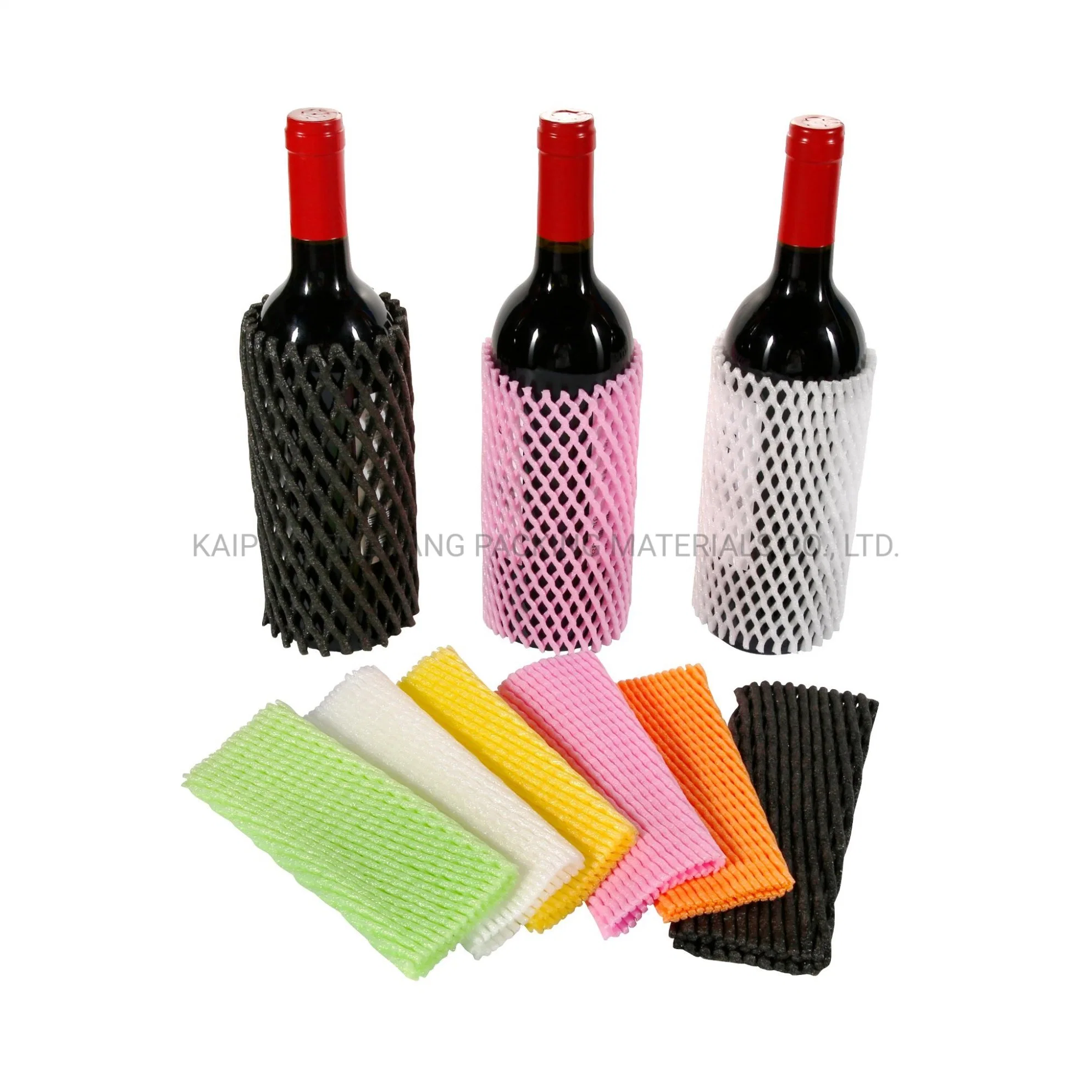 Sleeve Mesh Sock for Wine Bottle Protector Shockproof Foam Net