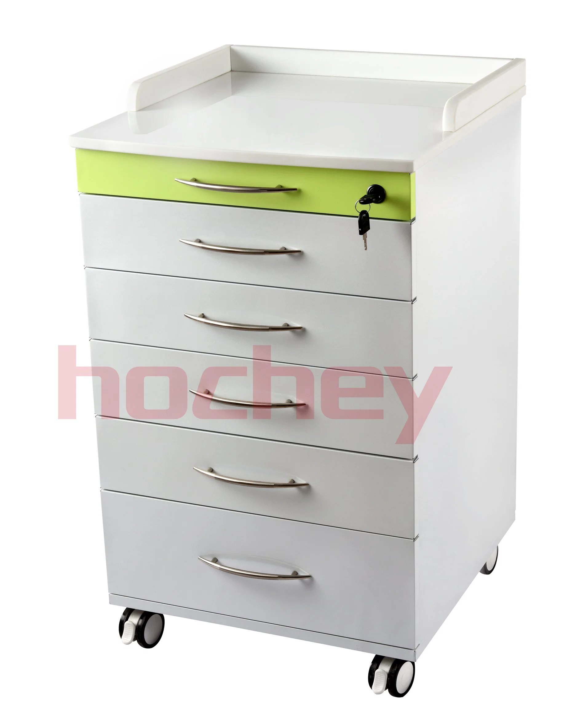 Médico de hochey Clínica Dental móvil de acero inoxidable Muebles de oficina armarios operativo dentista