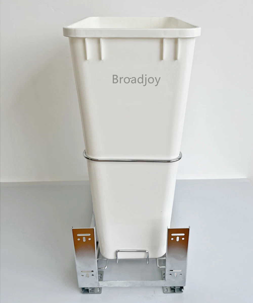 Kitchen Base Cabinet Waste Bin Dustbin Capacity 30L 35L 50L Easy Install Ad Excellent Solf-Closing Function Trash Bin