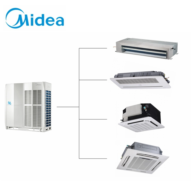 Midea 380V 32HP High Cop Eer Energy Saving Hotel Use Multi Split Air Conditioning Central Air Conditioner Vrf Vrv System for Shcools