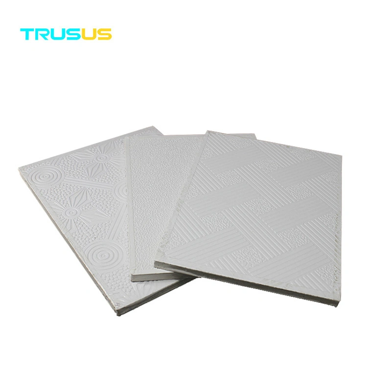 7mm False PVC Gypsum Ceiling Tiles with Low Price