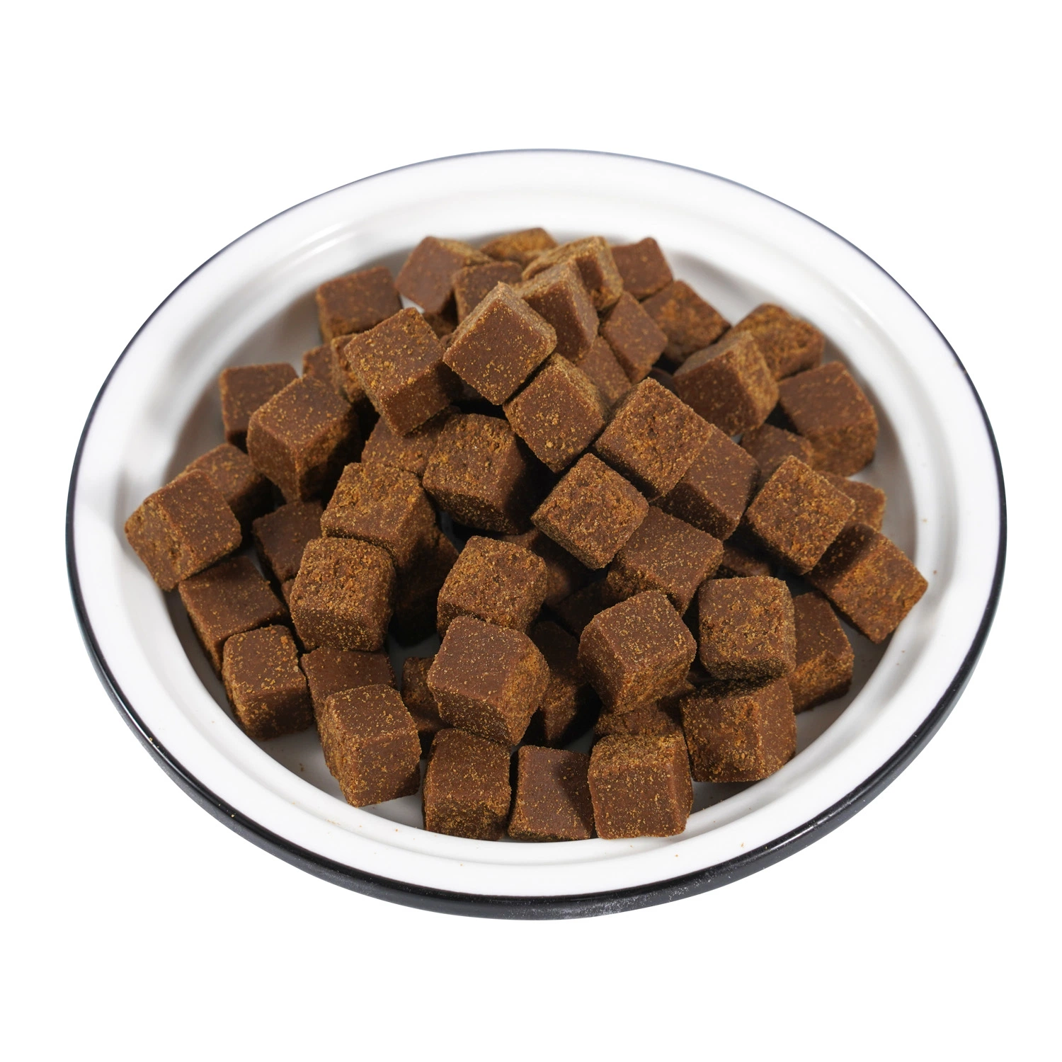 Ingrediente natural recompensa de entrenamiento Pet SemiDried Chicken Cubes Dog Comida para mascotas