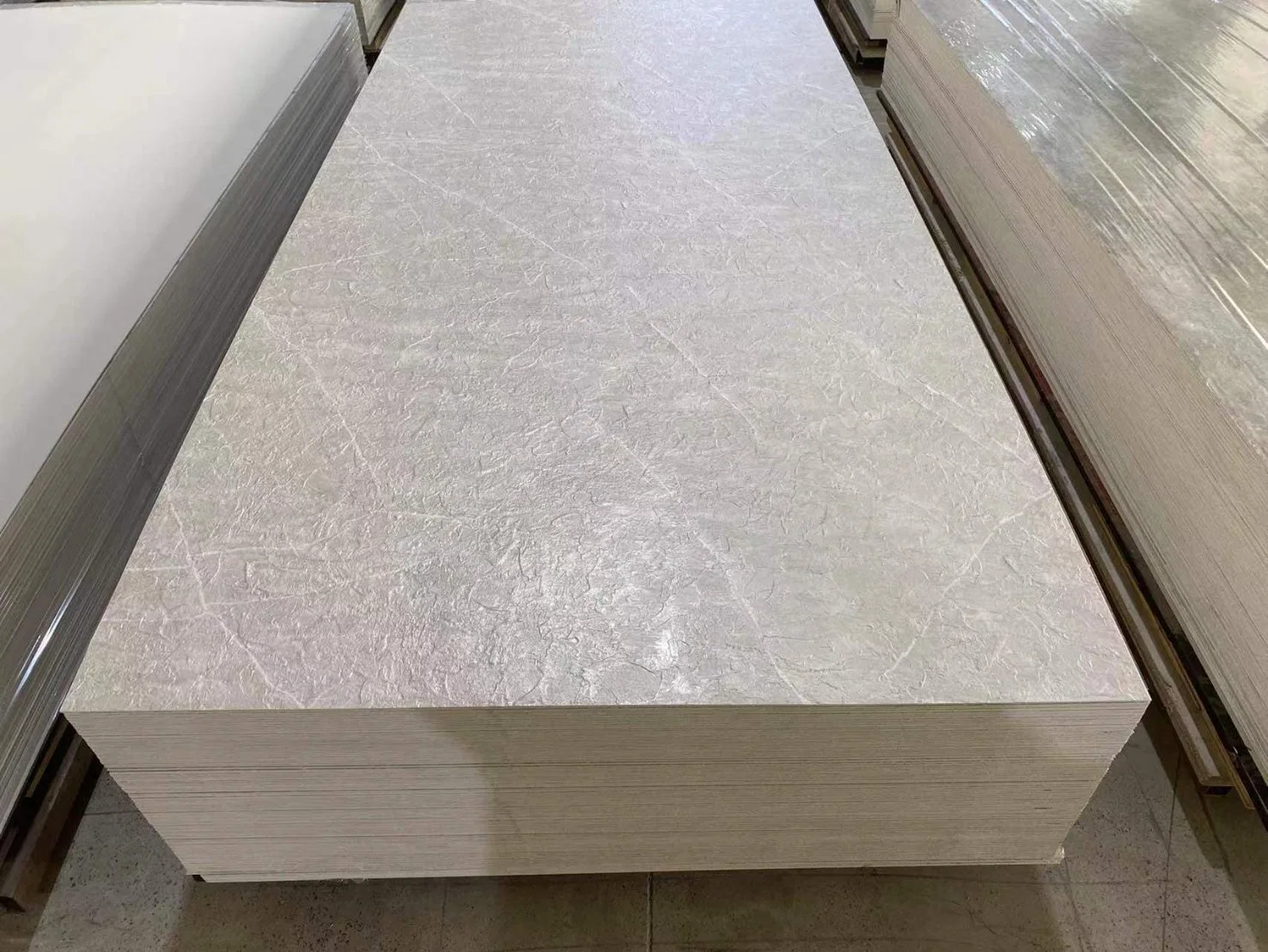 Home Construction Material Decorative PVC Marble Sheet Wall Cladding