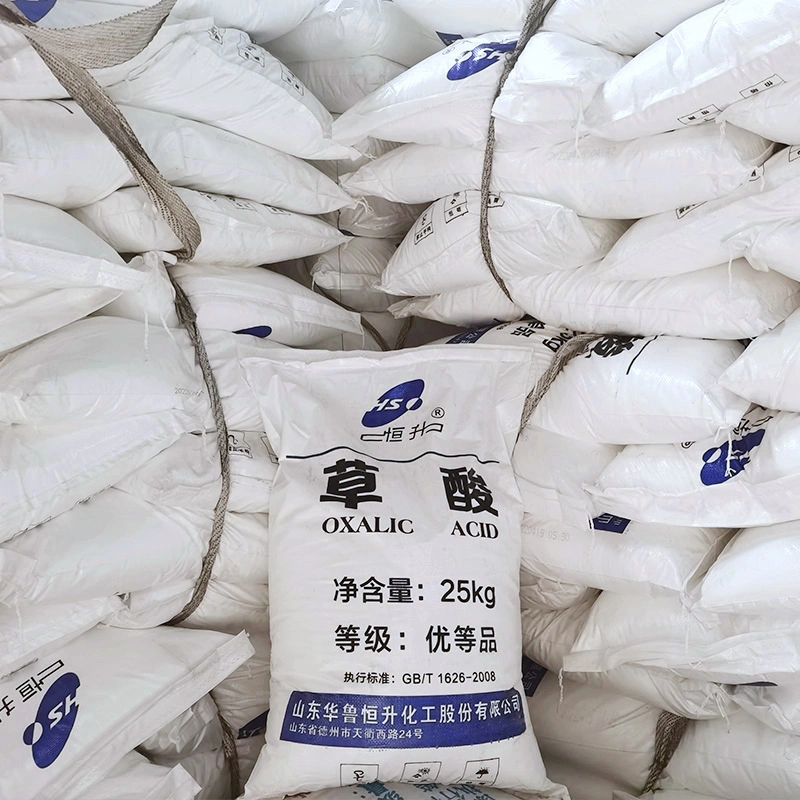 Oxalic Acid Powder Industrial Grade 25kg Bag Rust Remover for Leather Tanning