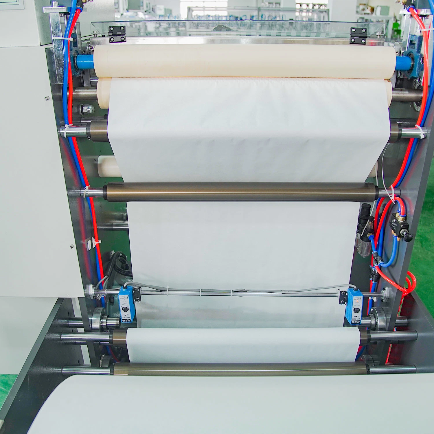 Effective Fast Speed Full Automatic Adhesive Label Thermal Paper Slitting Rewinding Machine