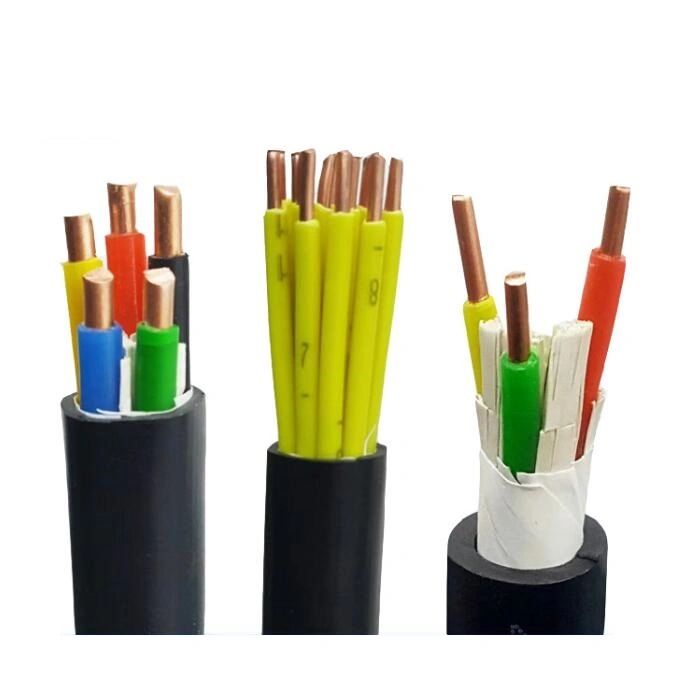 Kvv/Kvvp 450/750V 0.5-10mm&sup2; 2-61cores Copper Conductor PVC Insulated and Sheathed Control Cable
