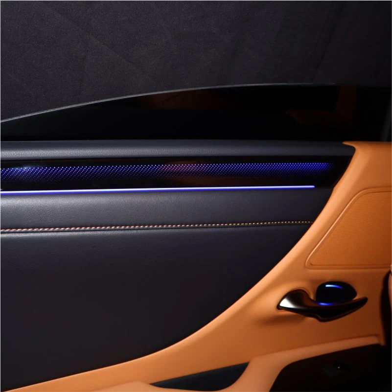 Luxury Car Customization Low Voltage Protection Optical Fiber LED Car Atmosphere Light