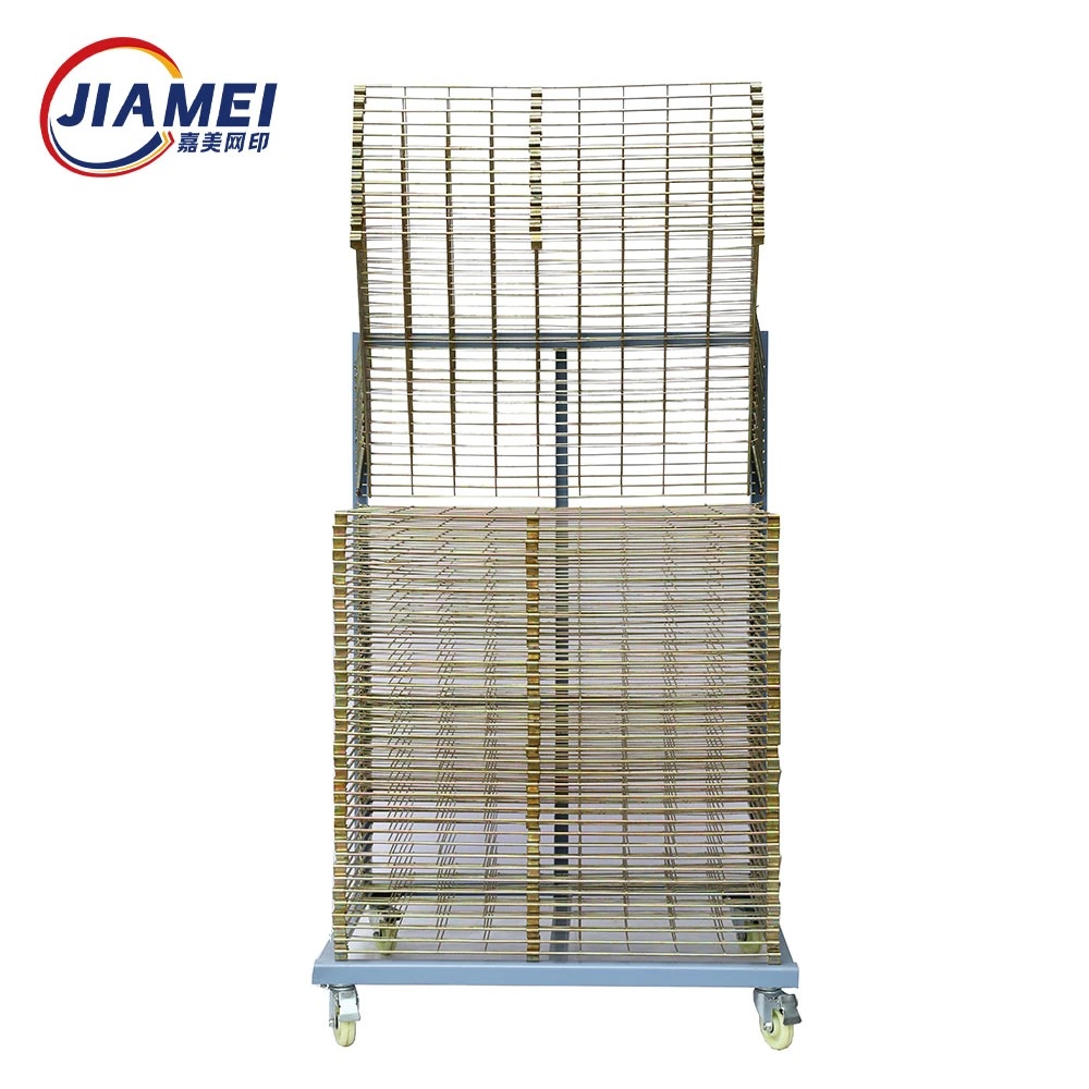 50 Layers Screen Printing Dryer Rack for T- Shirts Paper Drying