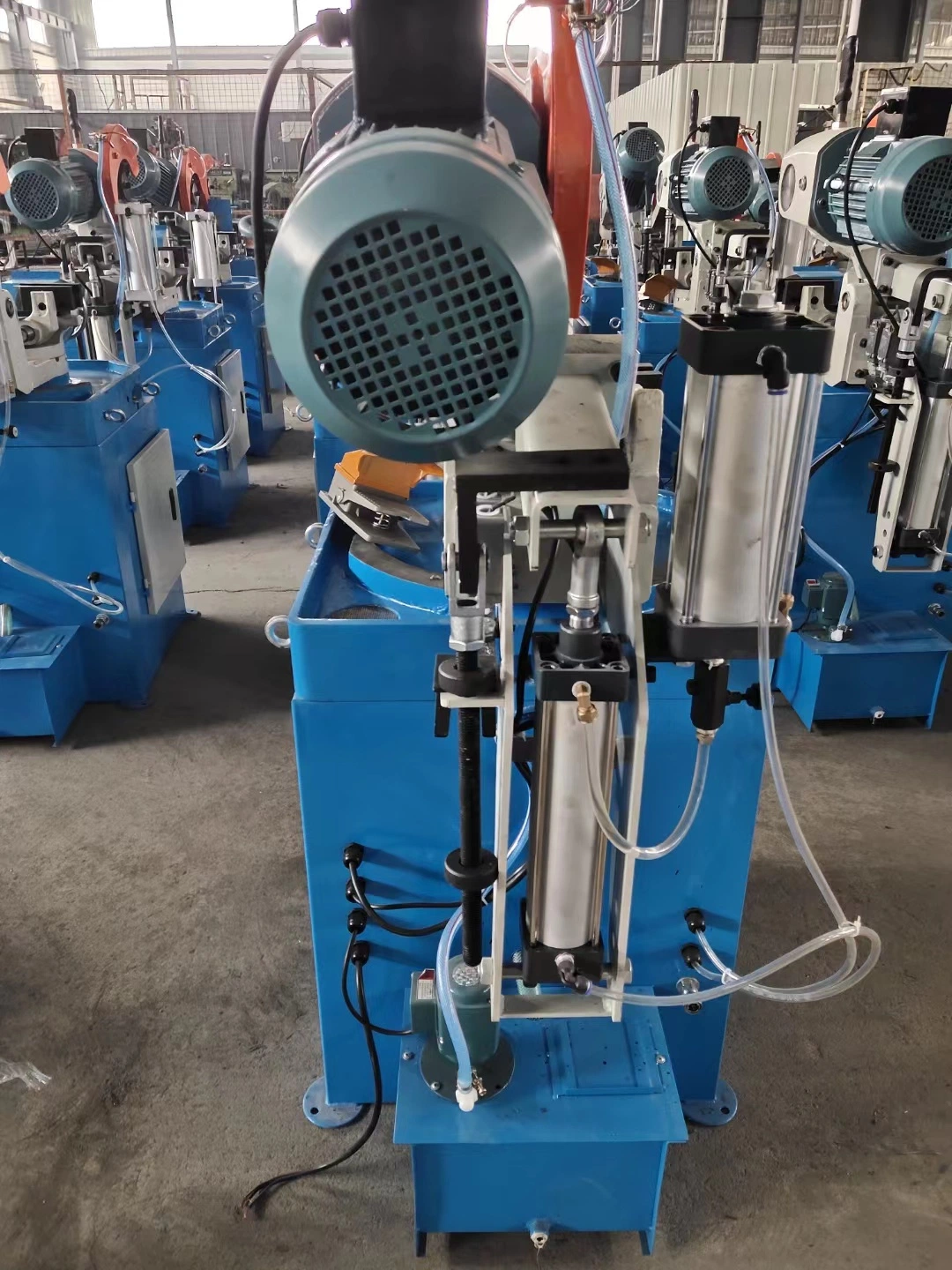 4 Mc-315AC Pneumatic Pipe Cutting Machine for Square Round Tube etc