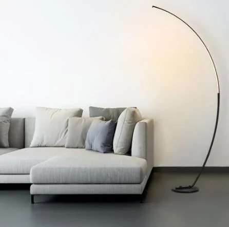 Nordic Arc Light Chandelier Modern Minimalist Vertical LED Floor Lamp