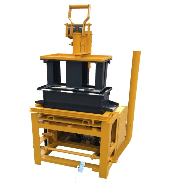 Bm01small Manual Soil Hand Compressed Cement Brick Block Making Machine