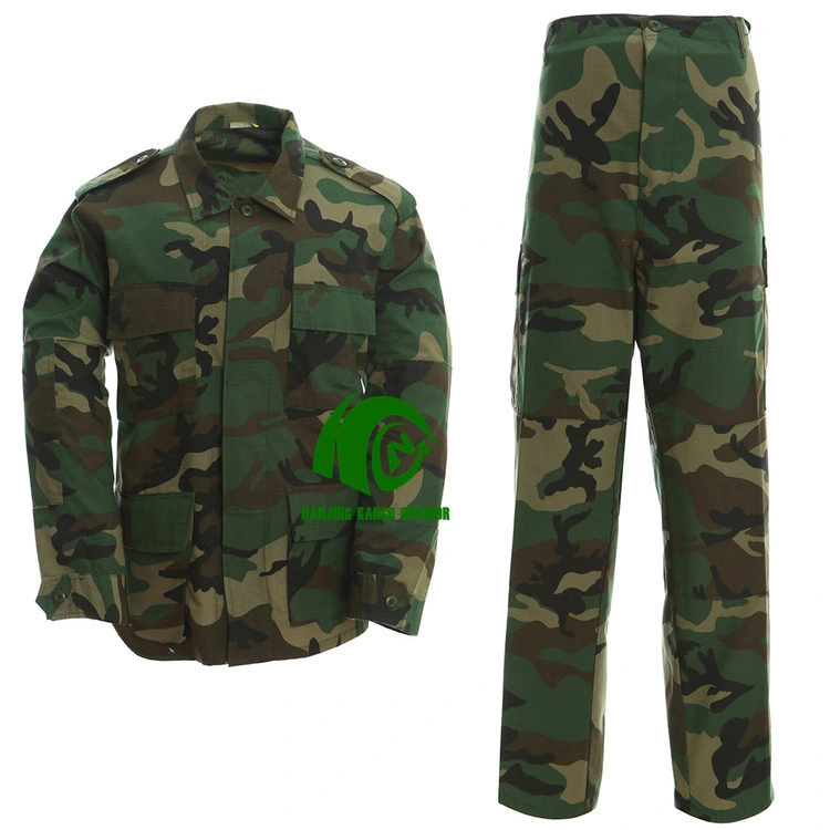 Kango Factory Outdoor Training Bdu Set Camouflage Army Combat Uniform