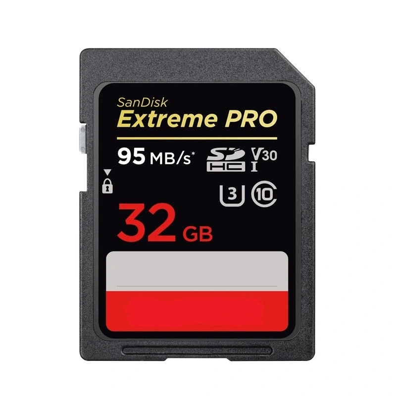 Calidad original Extreme PRO SD 16GB/32g/64g/128g/256g10 Tarjeta SD de memoria de clase de apoyo para la cámara