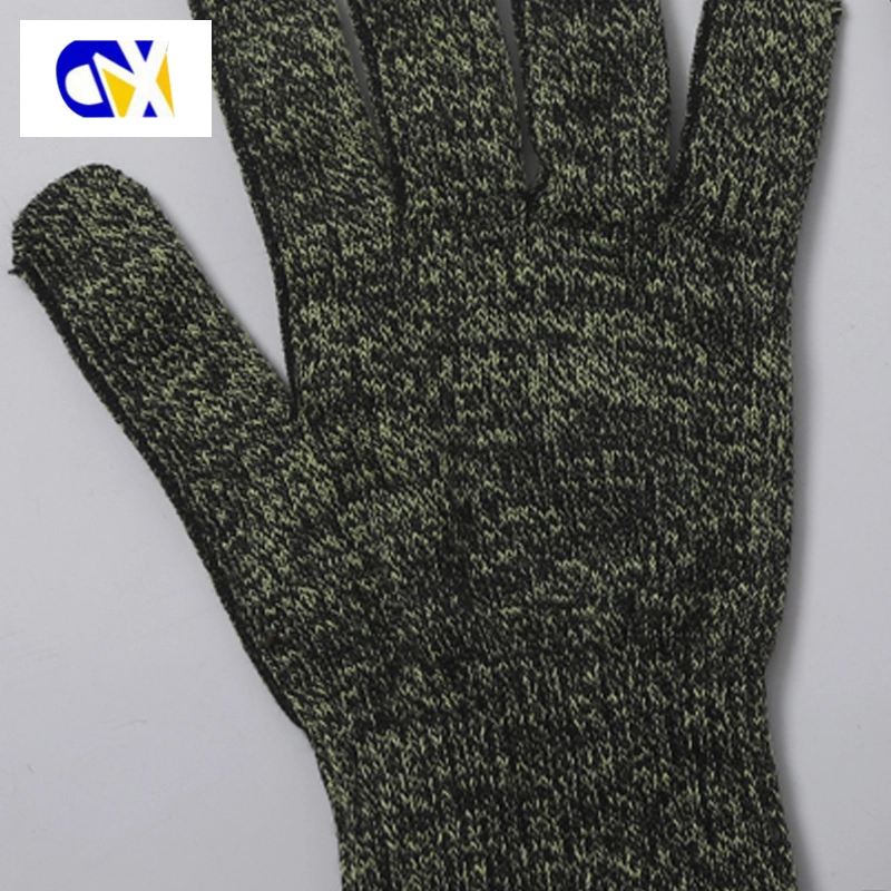 High quality/High cost performance  Fabric Abrasion Resistant Industrial Knitted Cotton Safety Work Gloves