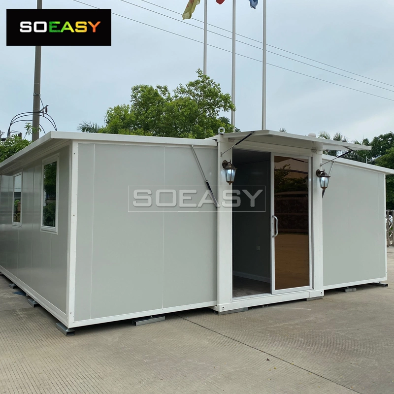 Escritório temporário Portátil caixa expansível prefabricada escritório Prefab Casa pequena Casa móvel de contêiner de férias