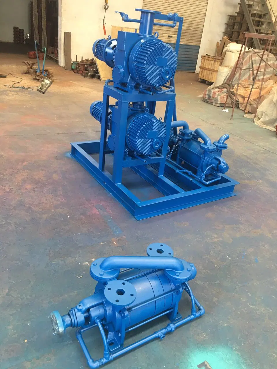 Liquid Ring Vacuum Pump (2BE 2SK 2BV) Oil-Less Piston/Nash/Sliding Vane Rotary Pump