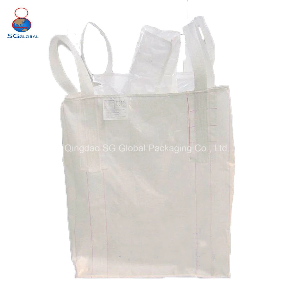 GRS SGS Approved Factory Wholesale/Supplier Plastic Packaging 1 Ton PP Woven FIBC Bulk Bag