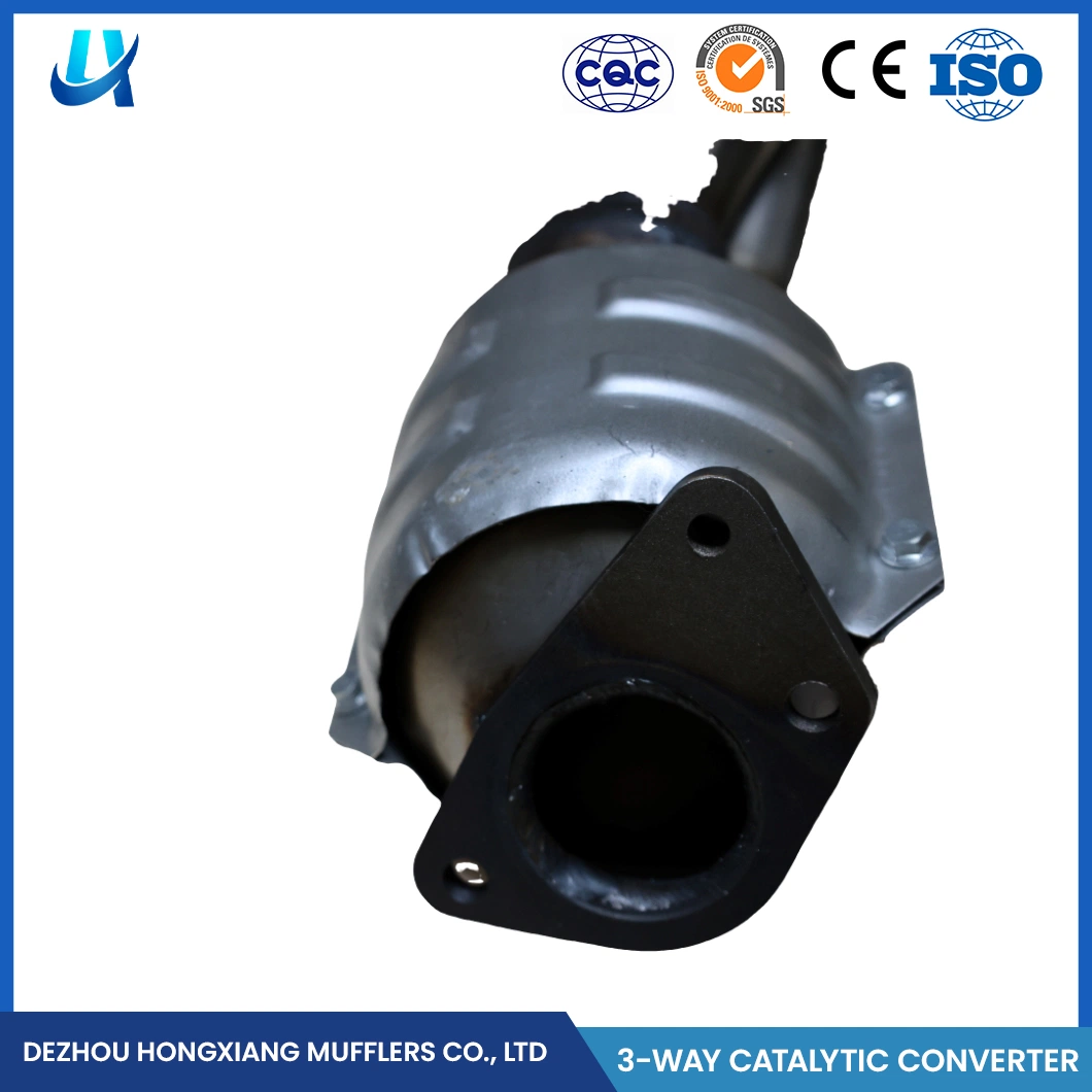 Hongxiang Air Conditioner Branch Pipe China Automobile Exhaust Emission Control Pre-Catalyst Supplier Custom Front Exhaust Manifold Catalytic Converter